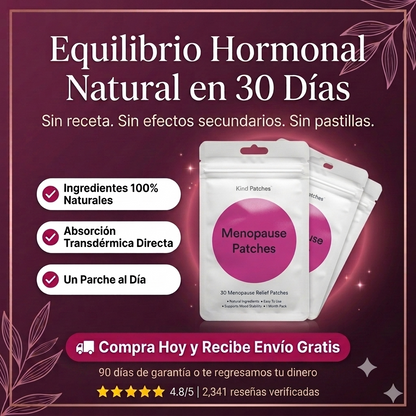 Parche para la Menopausia — Vuelve a Ser Tú