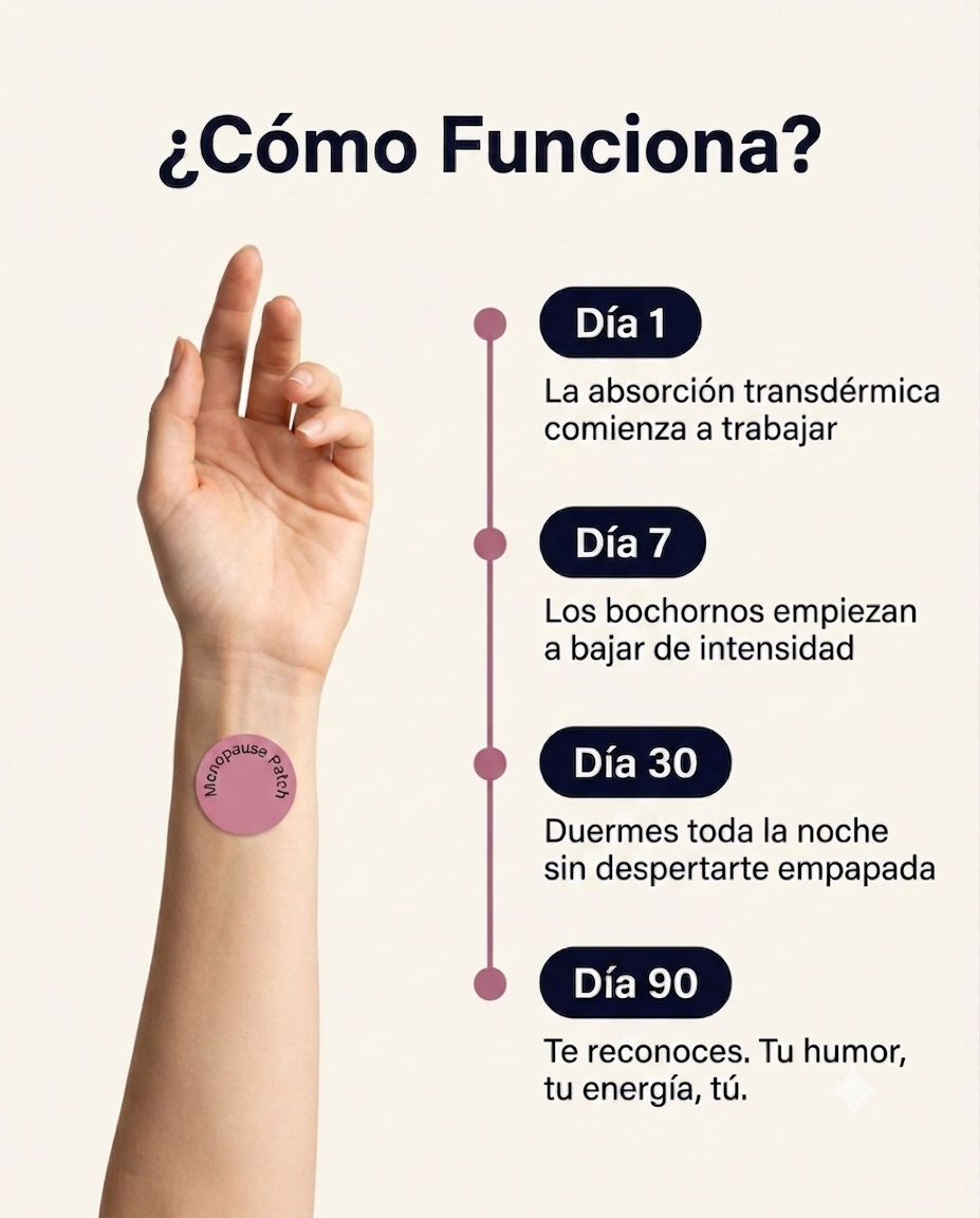 Parche para la Menopausia — Vuelve a Ser Tú